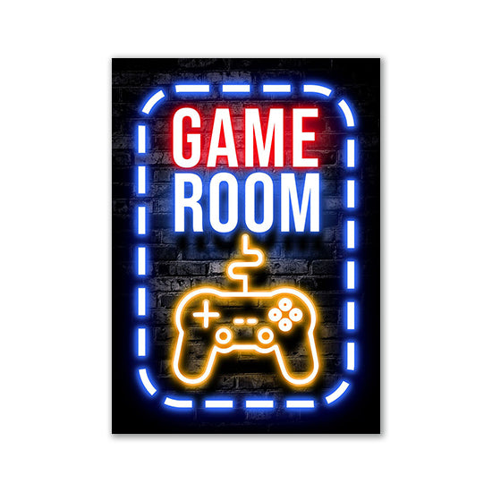 Neon Canvas Gaming Matte - Hobbyfy