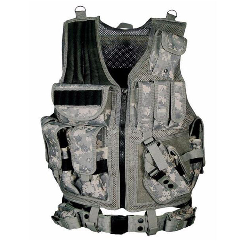 BrandX Taktische Weste Mit MOLLE System Platten Carrier Airsoft - Hobbyfy