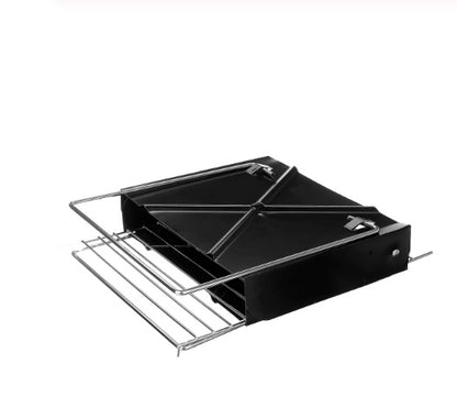 Faltbarer Edelstahl Kohlegrill Tragbar Leicht 1,2 Kg - Hobbyfy
