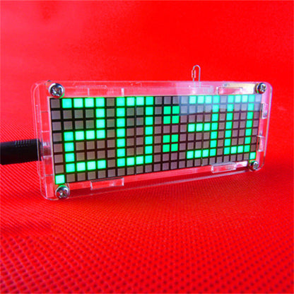 DIY LED Punktmatrix Wecker Bausatz Mit Temperaturanzeige