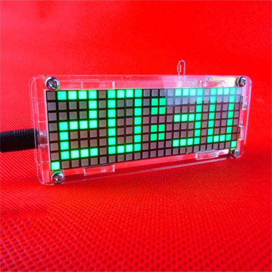 DIY LED Punktmatrix Wecker Bausatz Mit Temperaturanzeige