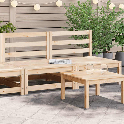 2teiliges Ecksofa Massives Kiefernholz unbehandelt - Hobbyfy