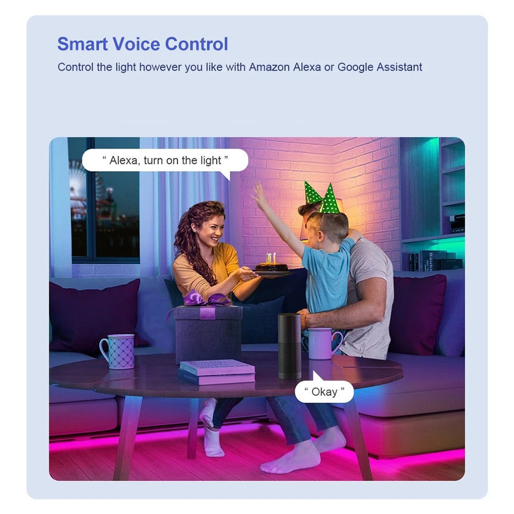 Neon Licht RGB 2 Meter Flexible 120 LEDs