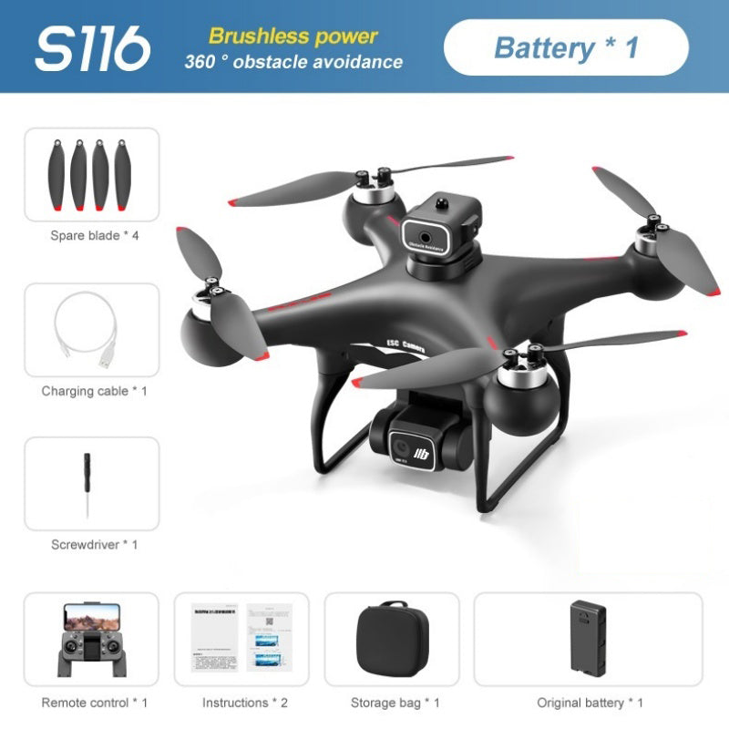 S116 Brushless Drohne Mit Vier Wege Hindernisvermeidung HD Aufnahmen - Hobbyfy