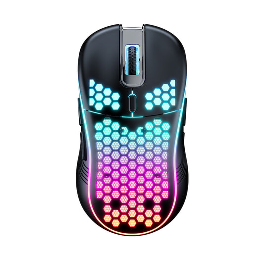 Ultraleichte Dual-Mode Gaming-Maus mit RGB-Beleuchtung