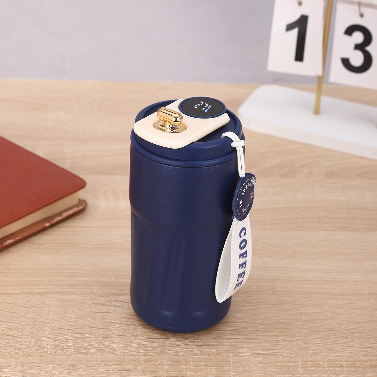 Digitale Thermosflasche 450ml Edelstahl Temperaturanzeige - Hobbyfy