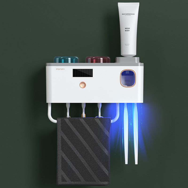 UV Zahnbürstenhalter Mit Desinfektion – 5-Minuten-Sterilisation - Hobbyfy