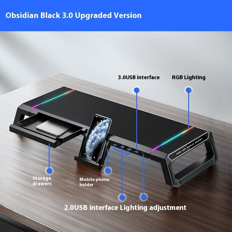 Laptopständer Ergonomisch Universell Verstellbar Mit Pad Basis