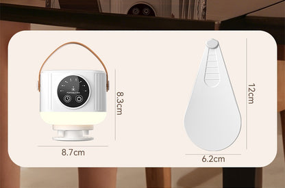 Wiederaufladbarer Ventilator Mit Licht und Kühlung - Hobbyfy