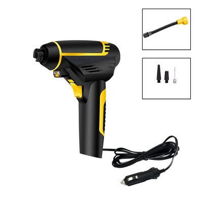 NovaDrive Automatischer Tragbarer LED Auto Druckstopp Luftkompressor