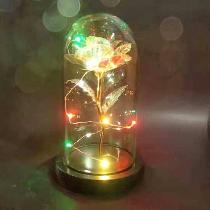 Ewige Rose In Glasflasche Mit Glaskuppel Hochzeitsdeko - Hobbyfy
