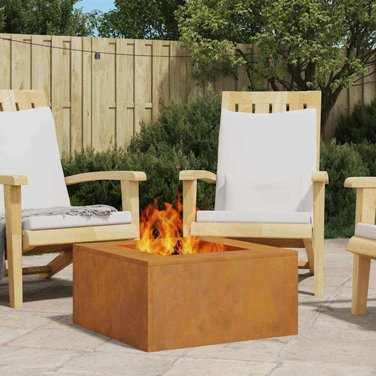 Feuerstelle 60 80 Cm Wetterfestes Stahl Mit Pulverbeschichtung - Hobbyfy