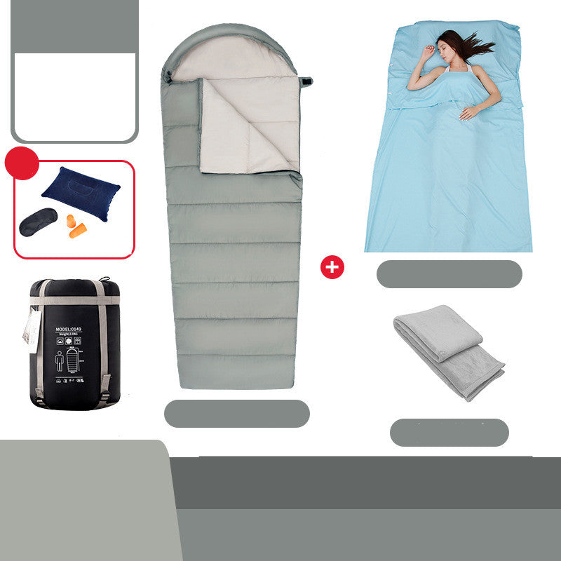 Daunen Schlafsack Outdoor Mit Baumwolle Füllung Warm Isoliert