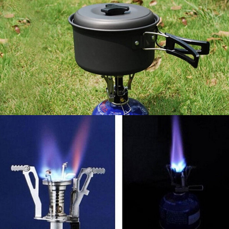 Camping Mini Kocher Ultrakompakt Edelstahl Kupfer Aluminium - Hobbyfy