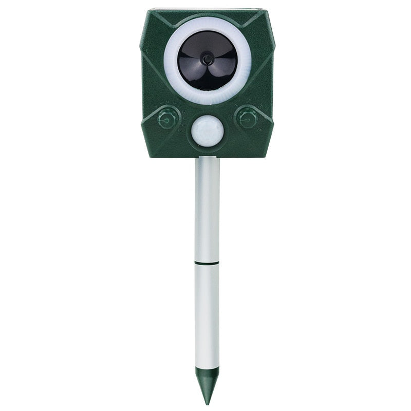 Tierabwehrgerät SJZ118 Autark Wartungsarm Kompakt Garten