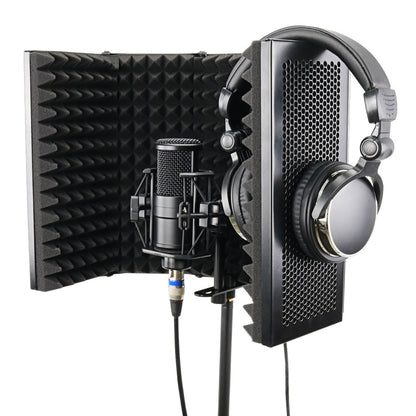 5 Paneel Mikrofonabschirmung (Ohne Mirko) Schalldämmung Home Studio - Hobbyfy