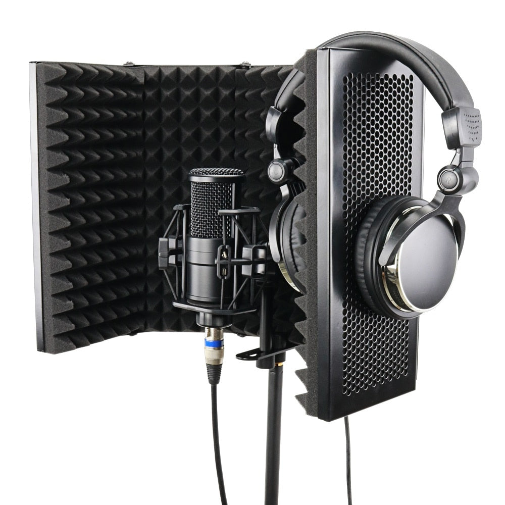 5 Paneel Mikrofonabschirmung (Ohne Mirko) Schalldämmung Home Studio - Hobbyfy