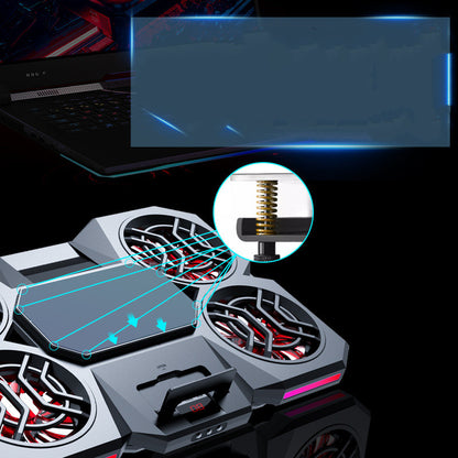 NebulaTech Gaming Notebook Kühler Mit Thermoelektrischer Kühlung