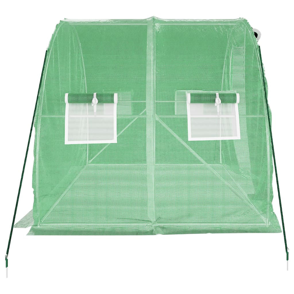 Gewächshaus Mit Stahlrahmen 6 Quadratmeter 3x2x2 m - Hobbyfy
