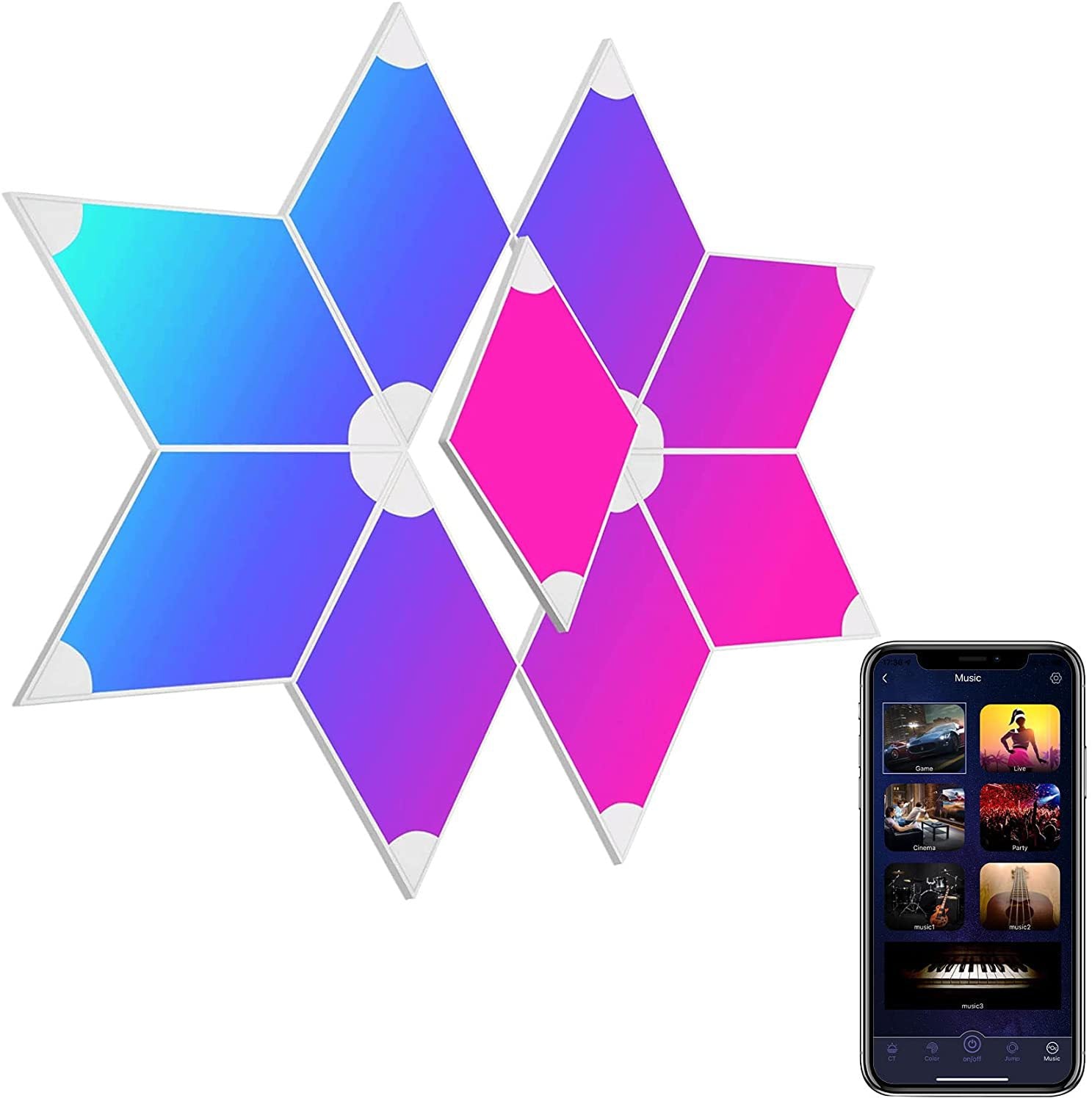 Lumina RGBW Ambientlicht Für TV Und Gaming Mit Modulsystem - Hobbyfy