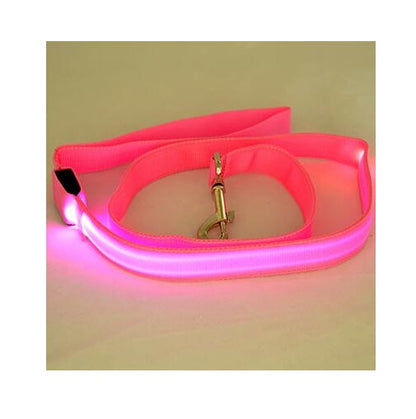 LED Beleuchtete Nylon-Hundeleine Mit 3 Modi - Hobbyfy