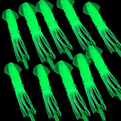AquaGlow Angeln Leuchtender Tintenfischköder Für Meer Und Süßwasser - Hobbyfy