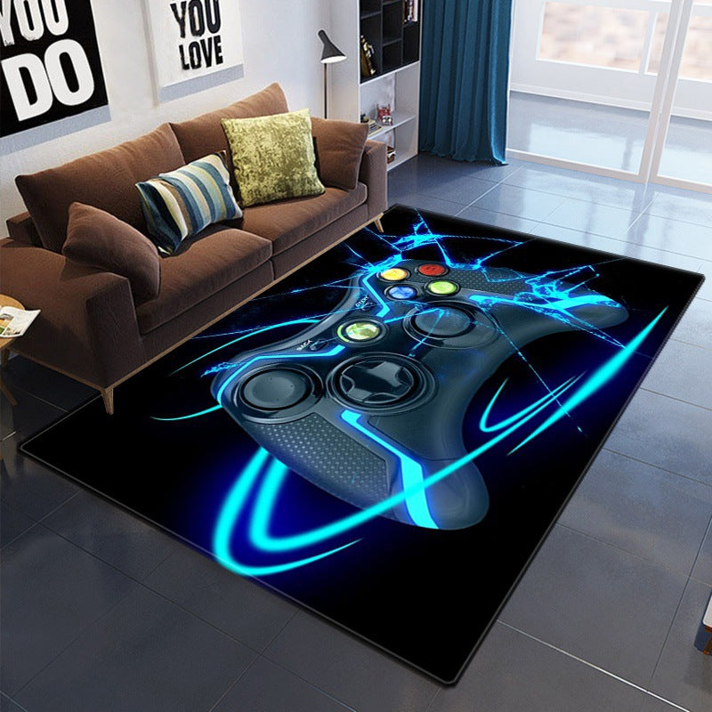 Electric Tide Gamer Teppich 40x60 cm Pflegeleicht Für Wohnzimmer - Hobbyfy