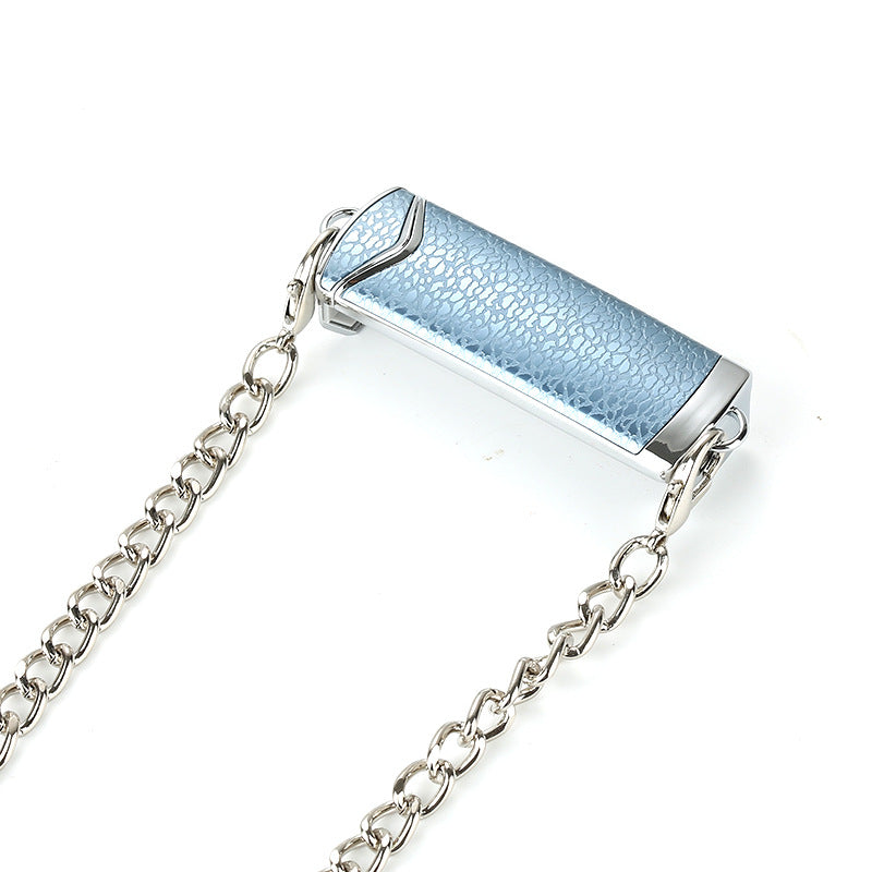 Modekette Universal Crossbody Handyhalter Clip Abnehmbar Silbergrün - Hobbyfy