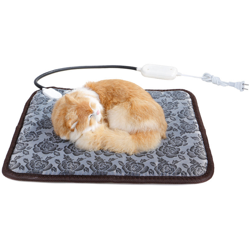Wärmepad Für Hund Und Katze Mit Wasserfestem Heizkissen mit Kabelschutz - Hobbyfy