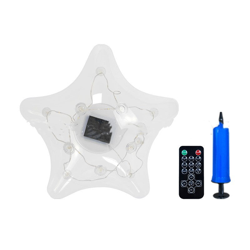 Solar Sternenlicht Poolleuchte Warmweiß 60 LEDs Schwebend - Hobbyfy