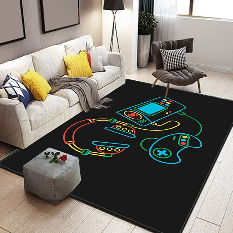 Electric Tide Gamer Teppich 40x60 cm Pflegeleicht Für Wohnzimmer - Hobbyfy