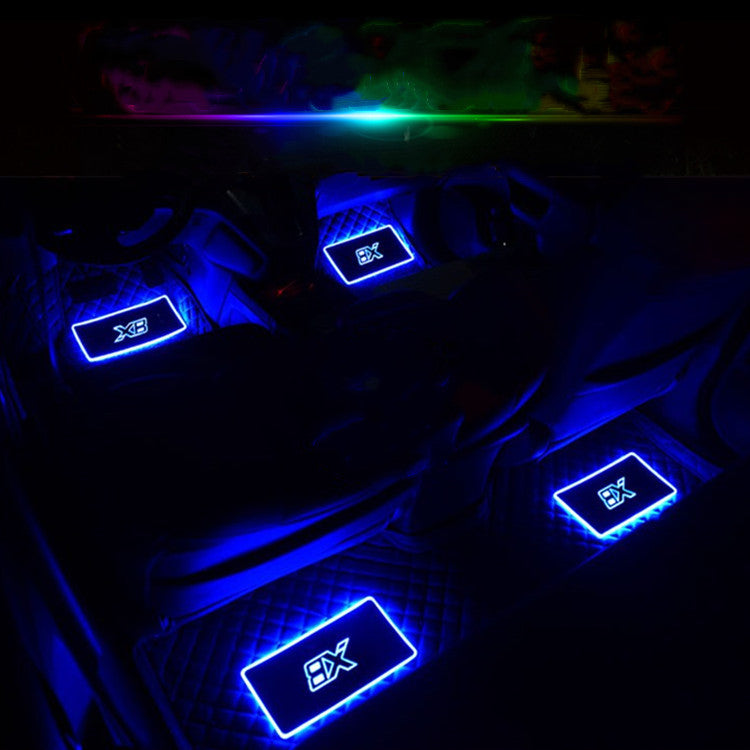 LuxAuto Innenraum Lichtset RGB Musikgesteuert Mit Logo Variant - Hobbyfy