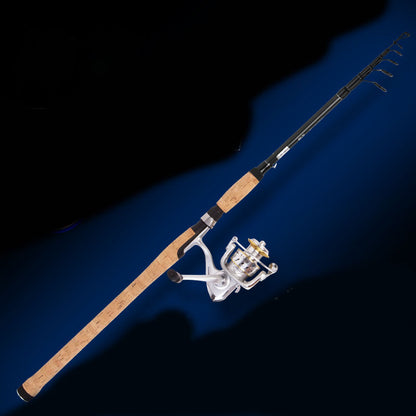 Teleskop-Angelrute Leichtes Carbon 1,8 Bis 2,1 m - Hobbyfy
