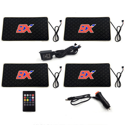 LuxAuto Innenraum Lichtset RGB Musikgesteuert Mit Logo Variant - Hobbyfy
