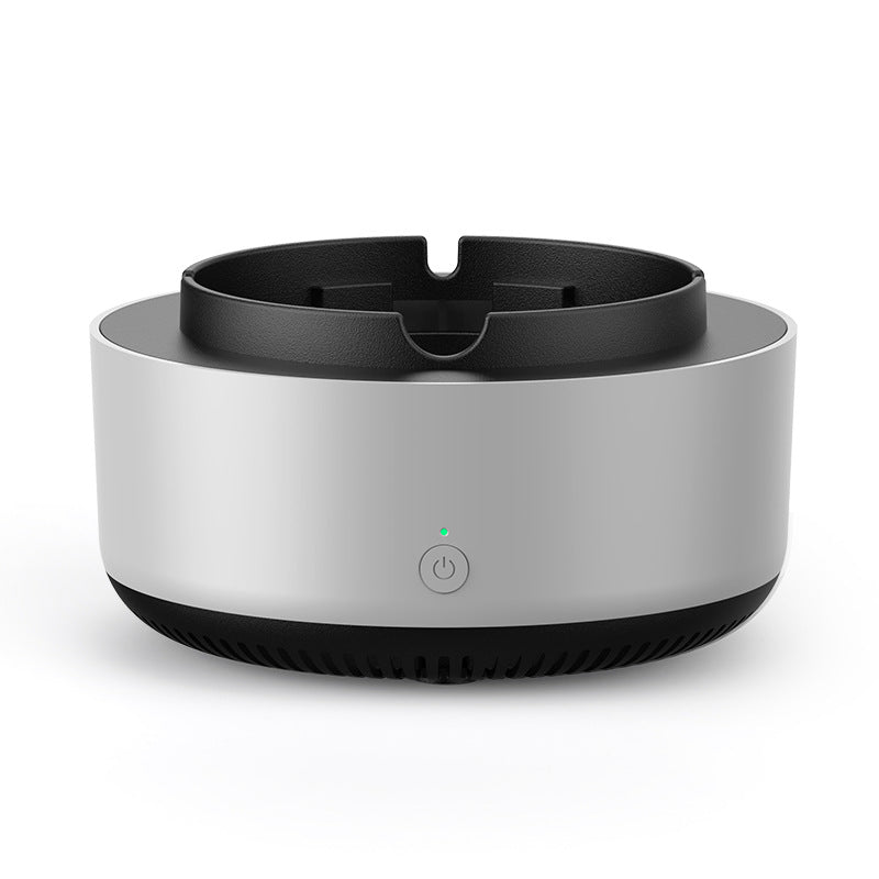 LuftPur Intelligenter All In One Aschenbecher Luftreiniger Grau - Hobbyfy