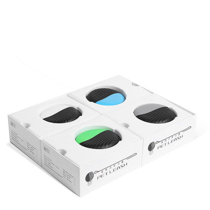 Haustier Leine 3m Freihändig Chrom-Haken - Hobbyfy