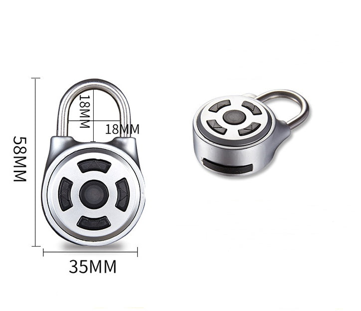 Bluetooth Smart Vorhängeschloss Mit App Und Passwortschutz