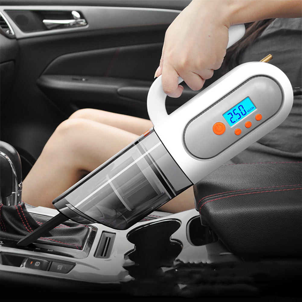 Auto Staubsauger Mit Digitalanzeige Und Zigarettenanzünder - Hobbyfy