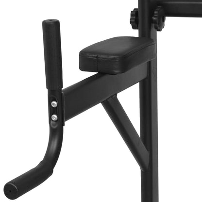 Power Tower 182-235 cm Kompakte Ganzkörper-Trainingsstation - Hobbyfy