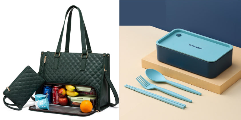 Convenient Commute Lunch Bag Damen Isolierte Kühltasche Auslaufsicher - Hobbyfy