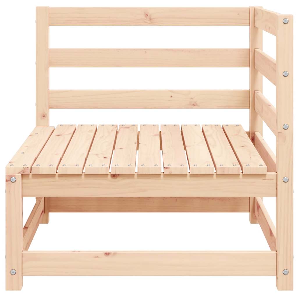 2teiliges Ecksofa Massives Kiefernholz unbehandelt - Hobbyfy