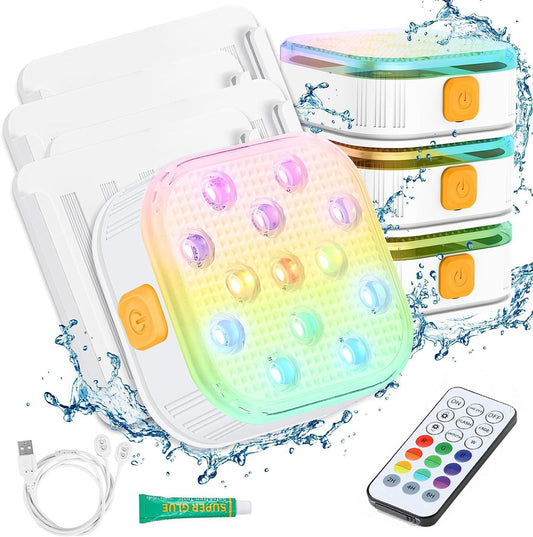 AquaGlow Pool Licht Unterwasser Leuchte - Hobbyfy