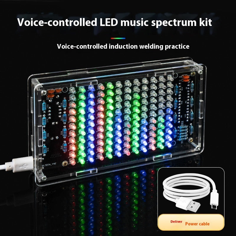 Rhythm DIY Elektronik Bausatz -Lampe Mit Vibrationsempfänger Und LED Anzeige