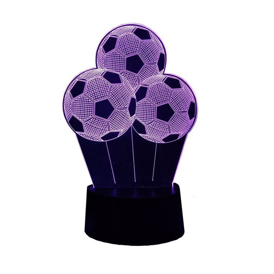 LuminaNova Verschiedene 3D LED Nachtlicht Aus Acryl Mit USB Farbwechsel - Hobbyfy