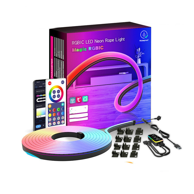 Neon Licht RGB 2 Meter Flexible 120 LEDs - Hobbyfy