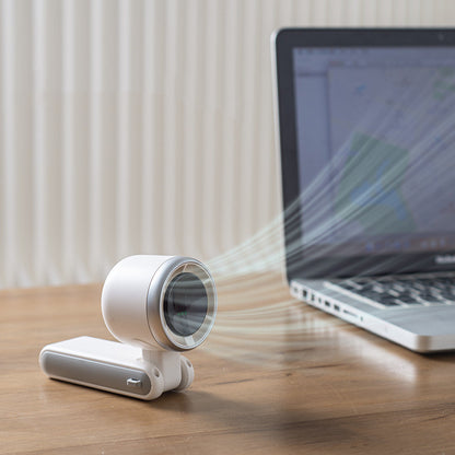 Nackenventilator 180-Grad Faltbar Desktop-Fan Turbo - Hobbyfy