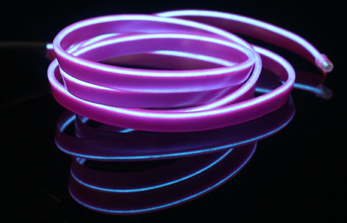 LumiLux NeonFlex Flexible LED Streifen 12V Wasserdicht USB Auto Fahrrad - Hobbyfy