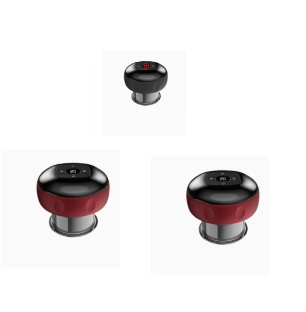 Elektrischer Vakuum-Schröpfmassager Mit Rotlicht