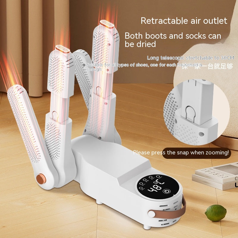 Faltbarer Schuh-Trockner Mit Timer – Sanftes, Schnelles Trocknen - Hobbyfy