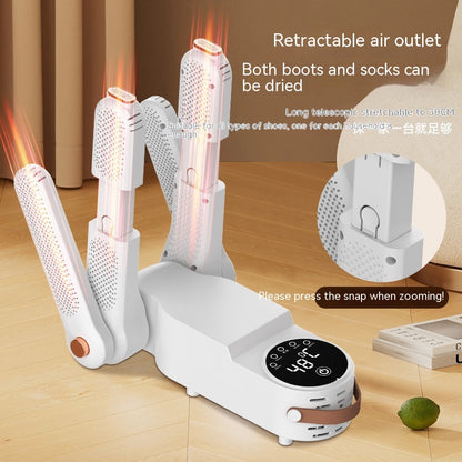 Faltbarer Schuh-Trockner Mit Timer – Sanftes, Schnelles Trocknen - Hobbyfy